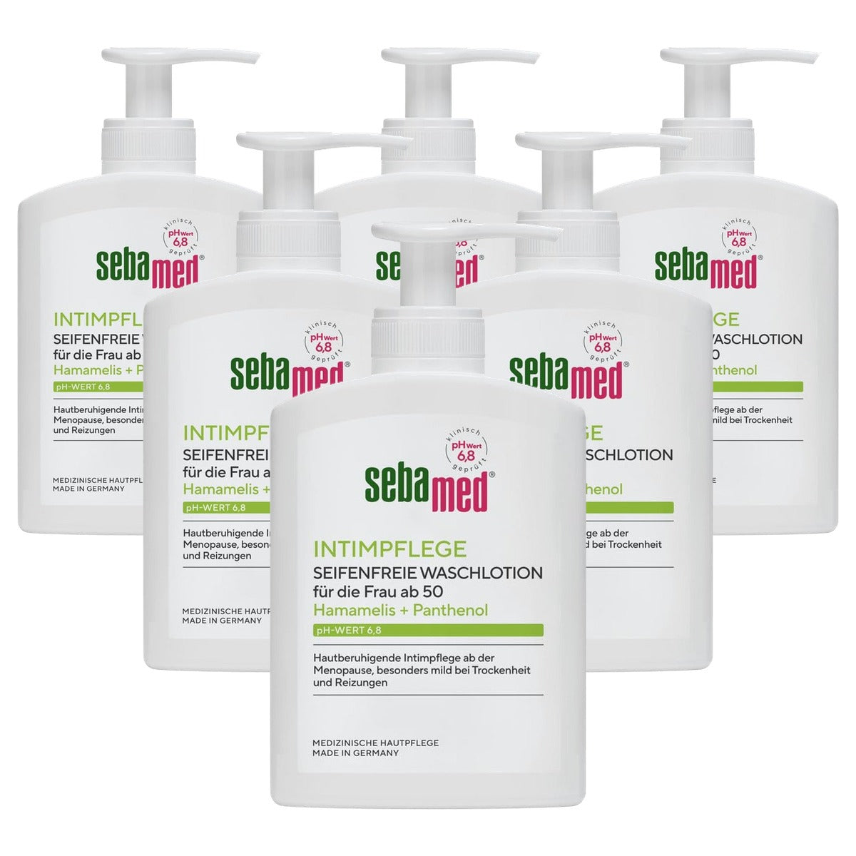 Sebamed Intieme Wasgel pH 6,8 - 200 ml - 6-pack