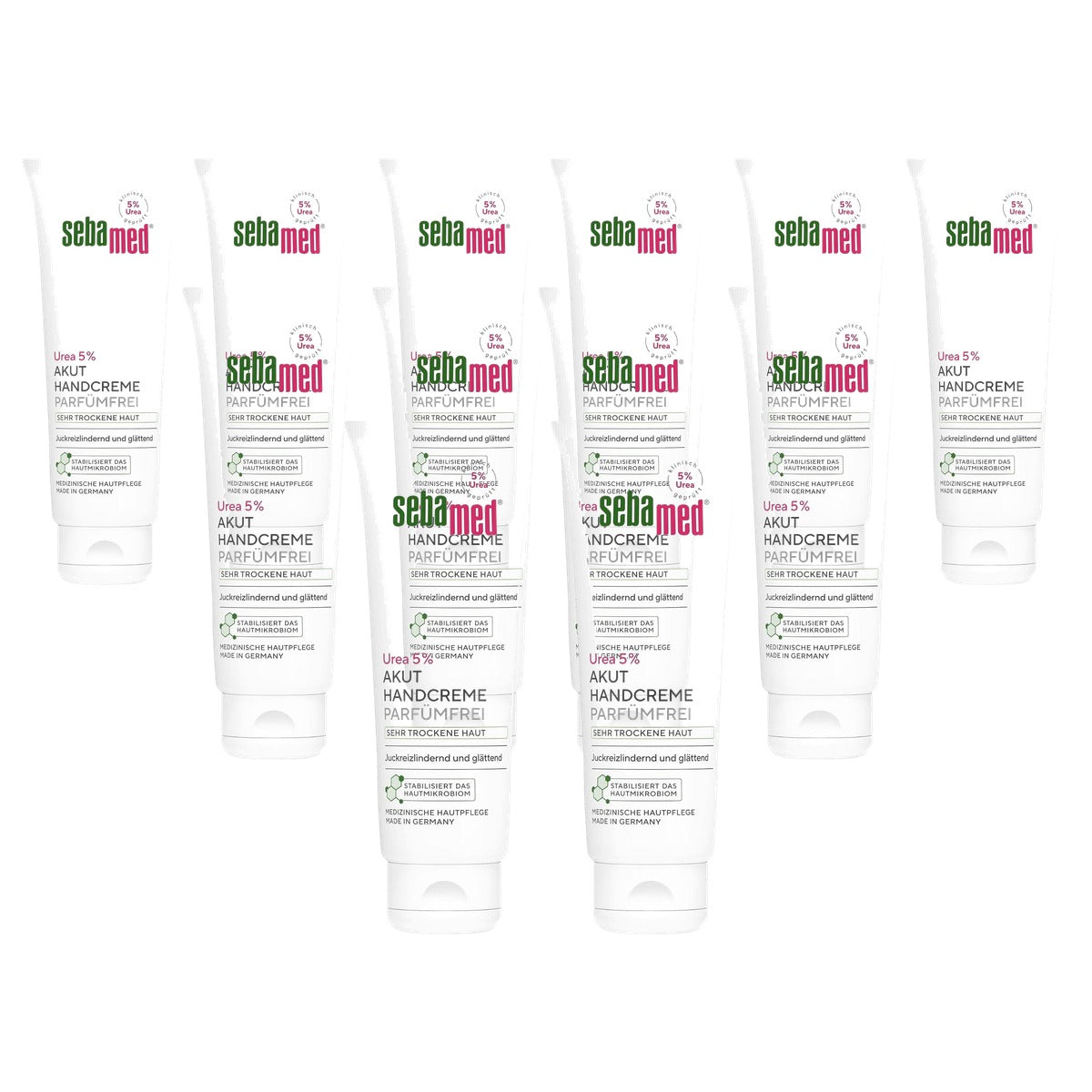 Sebamed Urea 5% acute handcrème parfumvrij - 6-pack