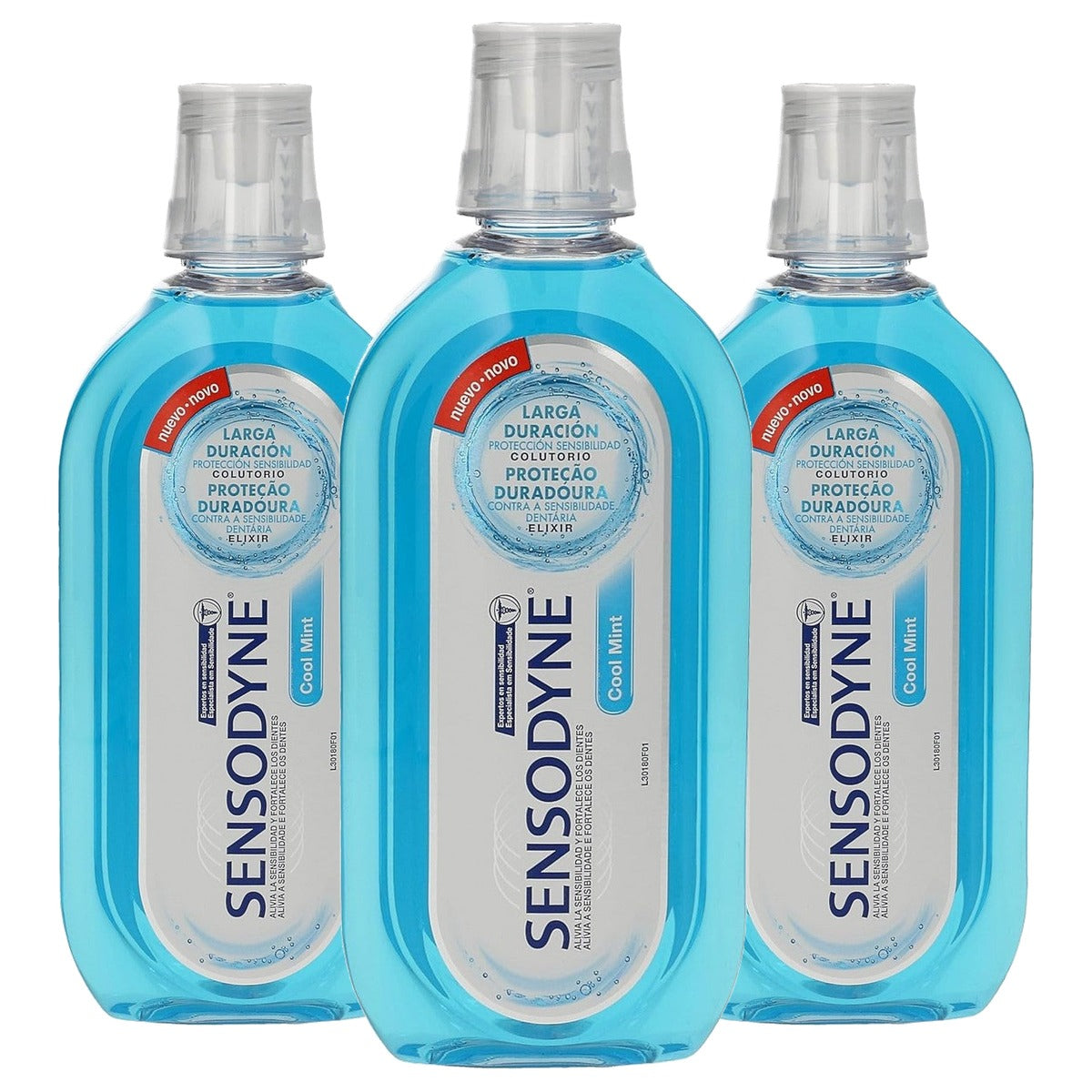 Sensodyne Cool Mint Mondspoeling 3 x 500 ml - Voordeelverpakking