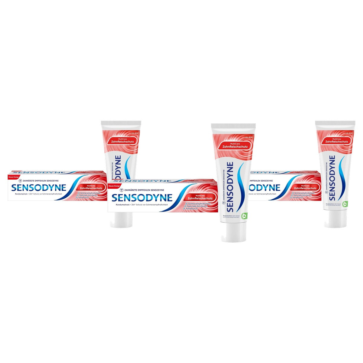 Sensodyne MultiCare Tandvleesbescherming tandpasta 3 x 75 ml - Voordeelverpakking