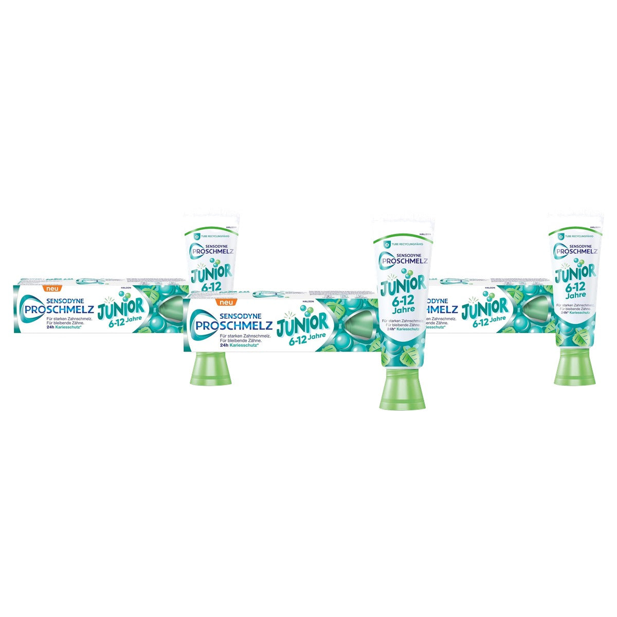 Sensodyne ProSchmelz Junior tandpasta 3 x 75 ml - Voordeelverpakking