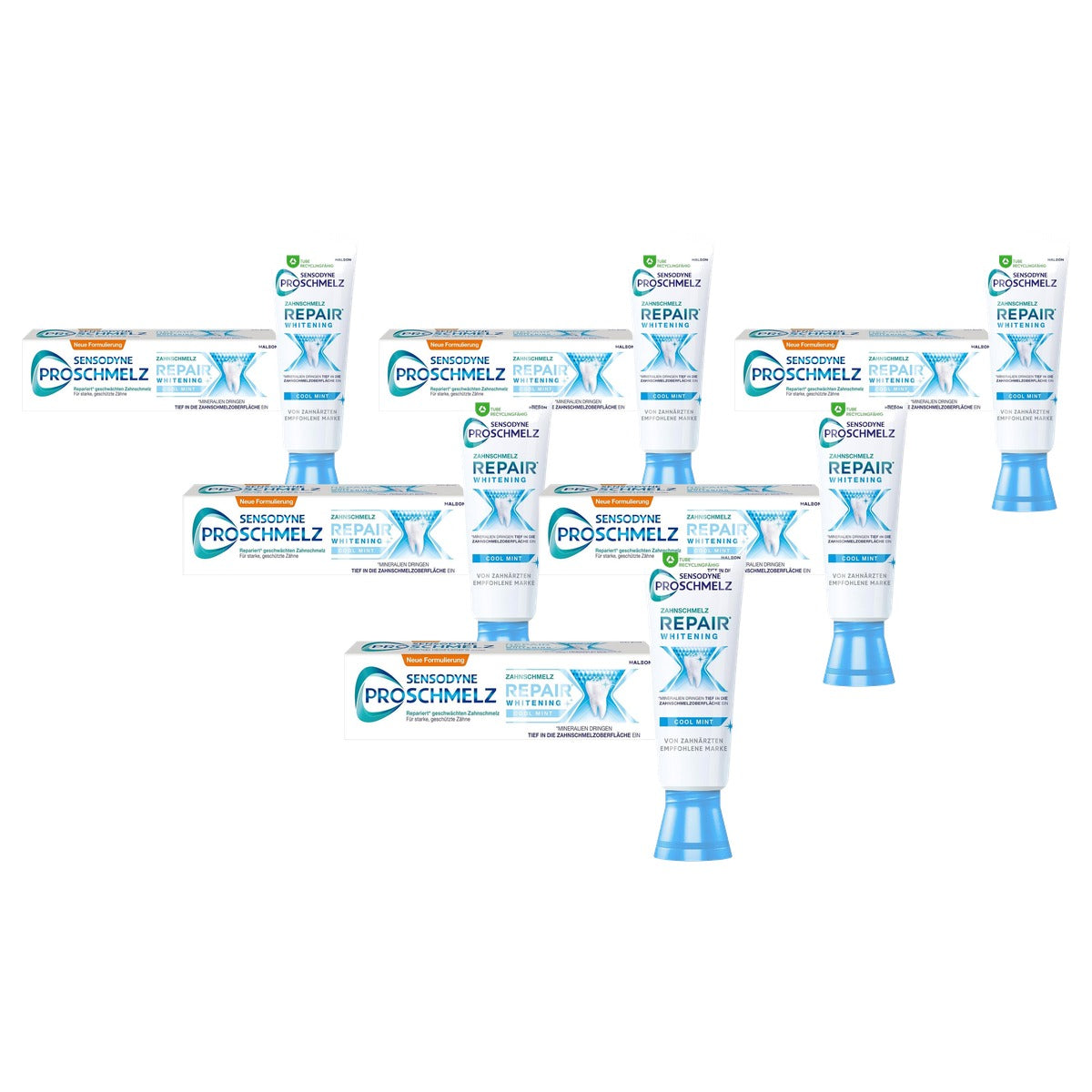 Sensodyne ProSchmelz Repair Whitening tandpasta 6 x 75 ml - Voordeelverpakking