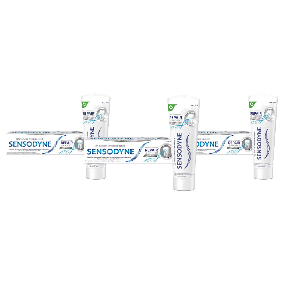 Sensodyne Repair & Protect Whitening Zahnpasta 3 x 75 ml - Voordeelverpakking