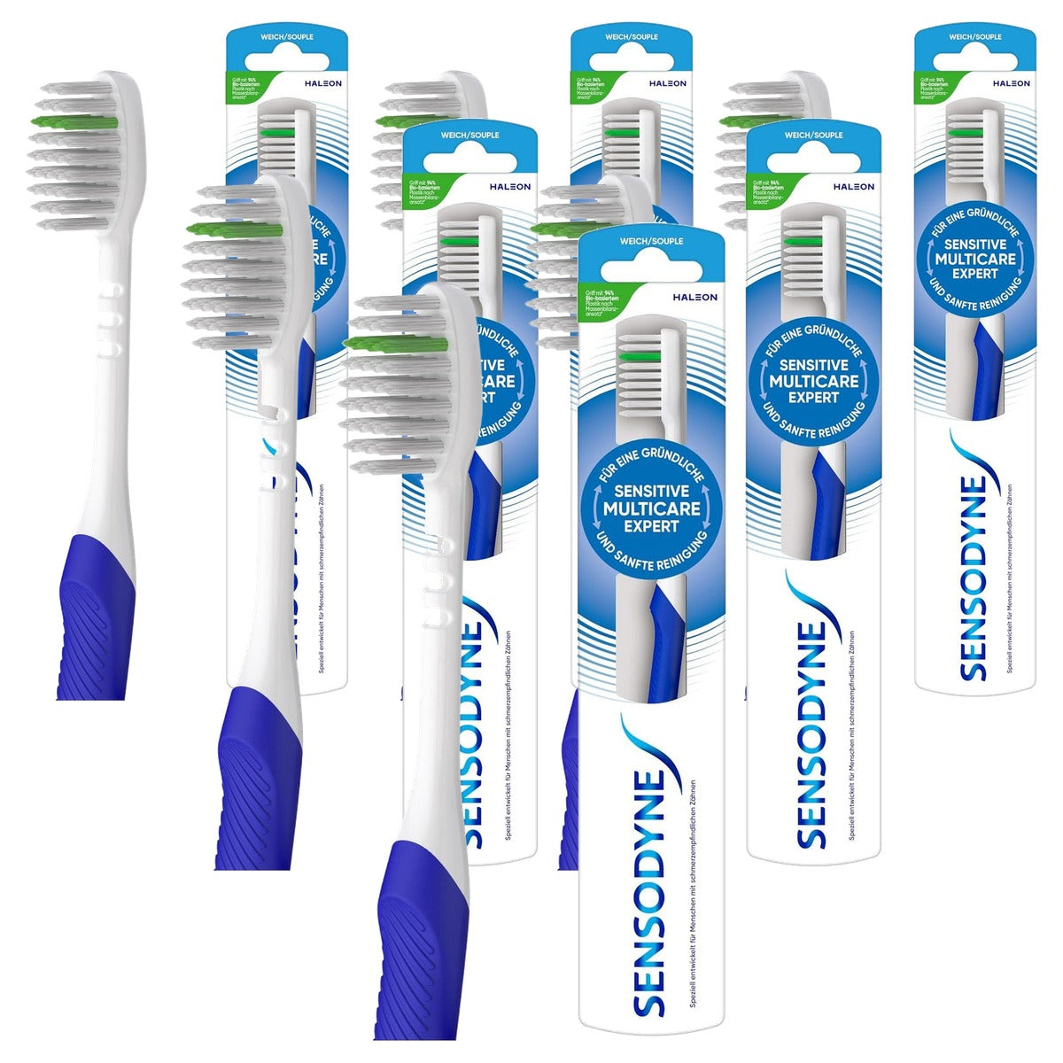 Sensodyne Sensitive MultiCare Expert Tandenborstel zacht 6 x 1 stuk - Voordeelverpakking
