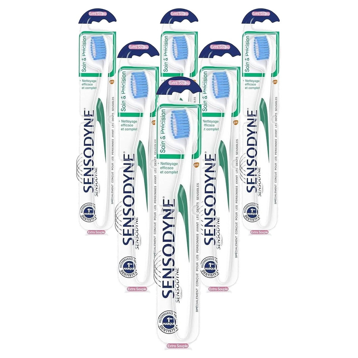 Sensodyne Tandvlees Tandenborstel Zacht 6 x 1 stuk - Voordeelverpakking