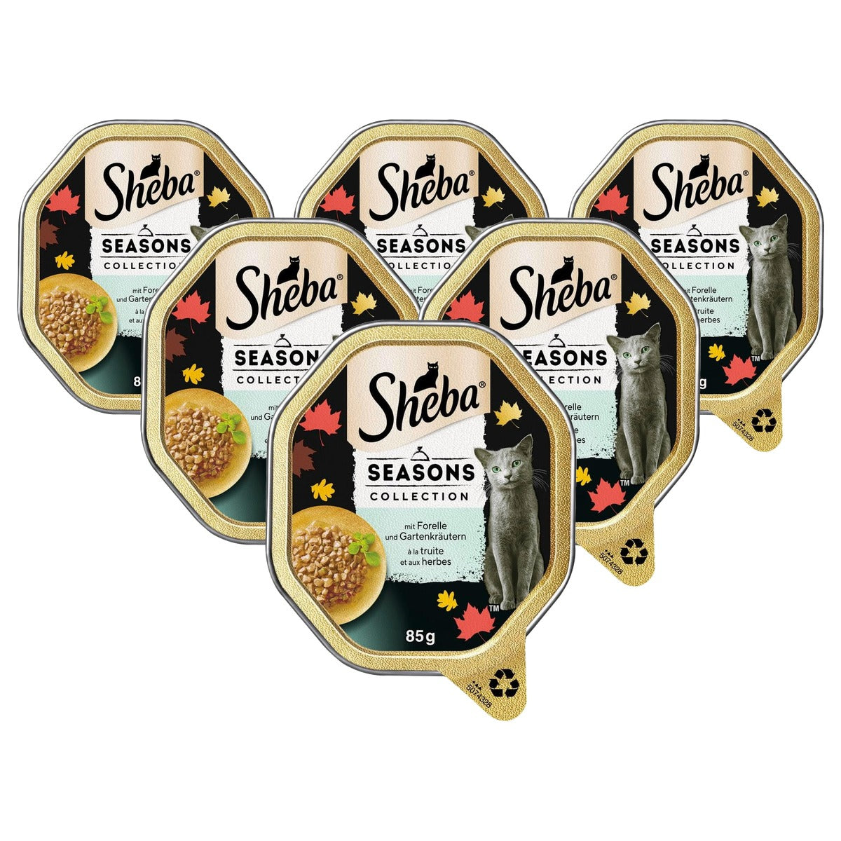 Sheba Seasons Collection natvoer kattenvoer 2 x 11 x 85 g - 6-pack