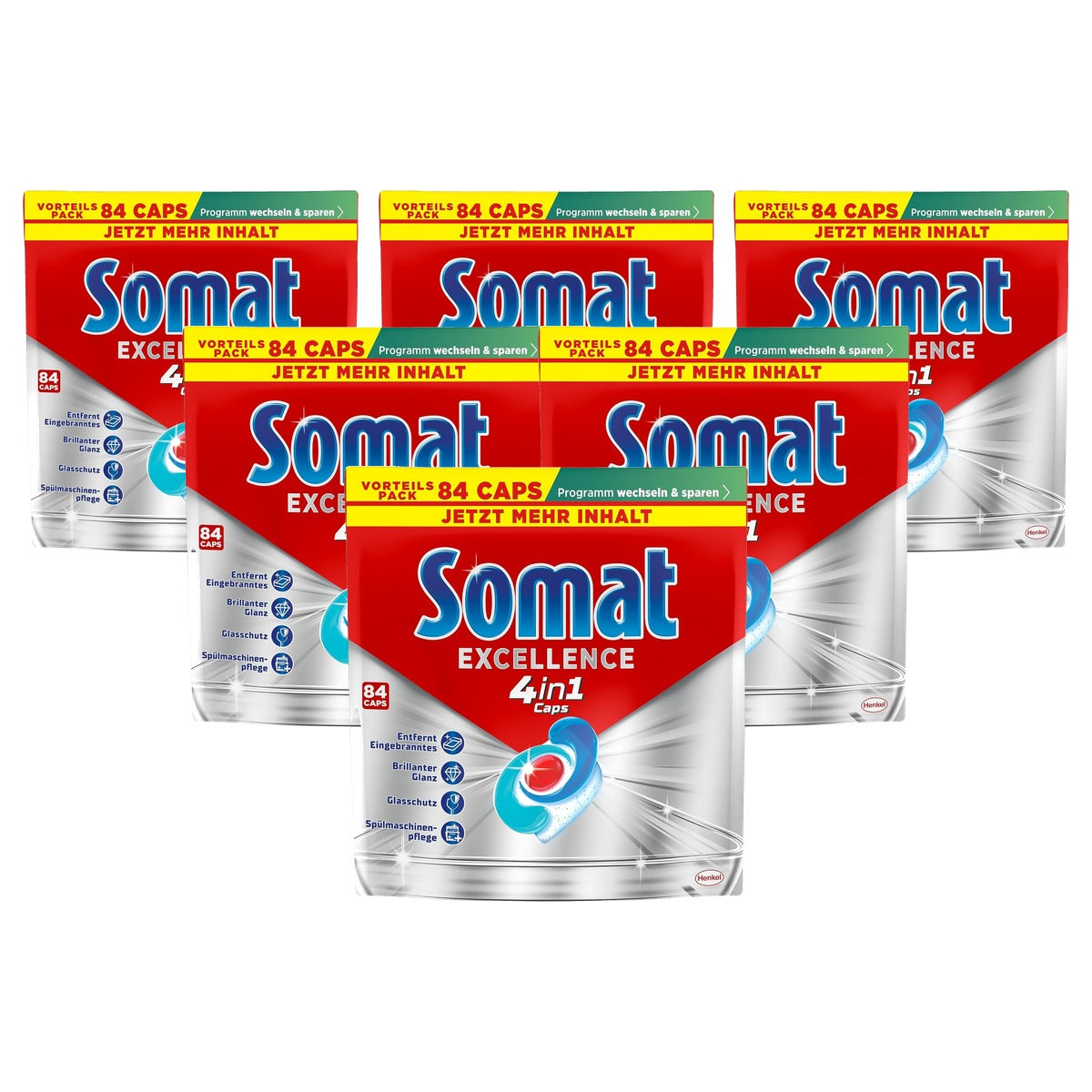 Somat Excellence 4-in 84 Caps 6 x 1 caps - Voordeelverpakking