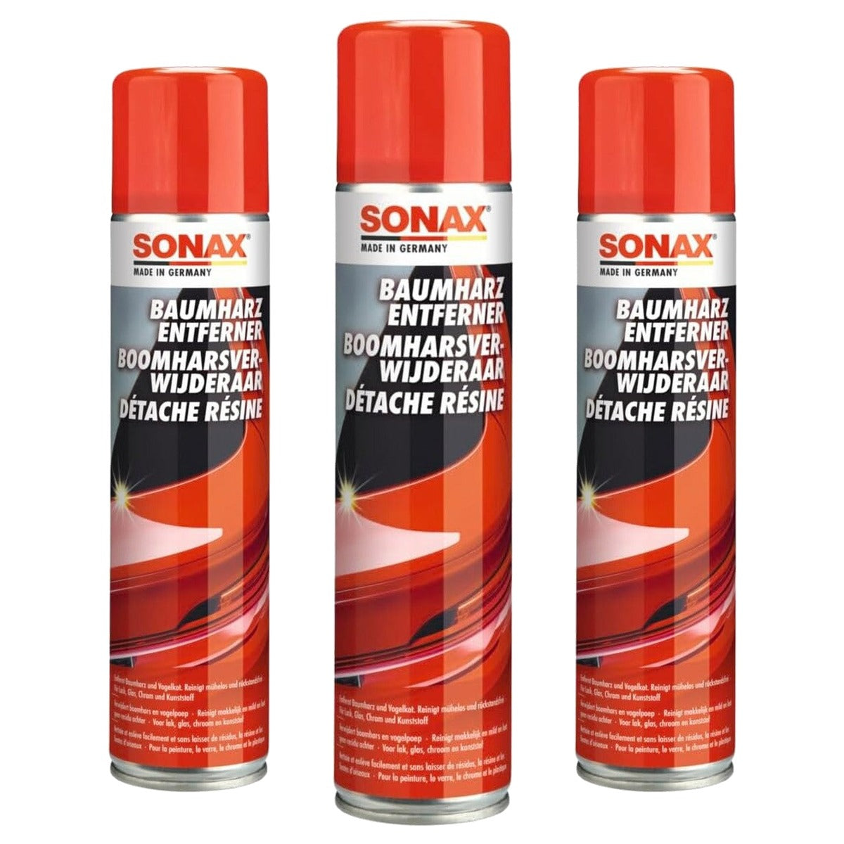 SONAX 390300 Boomharsverwijderaar 3 x 400 ml - Voordeelverpakking