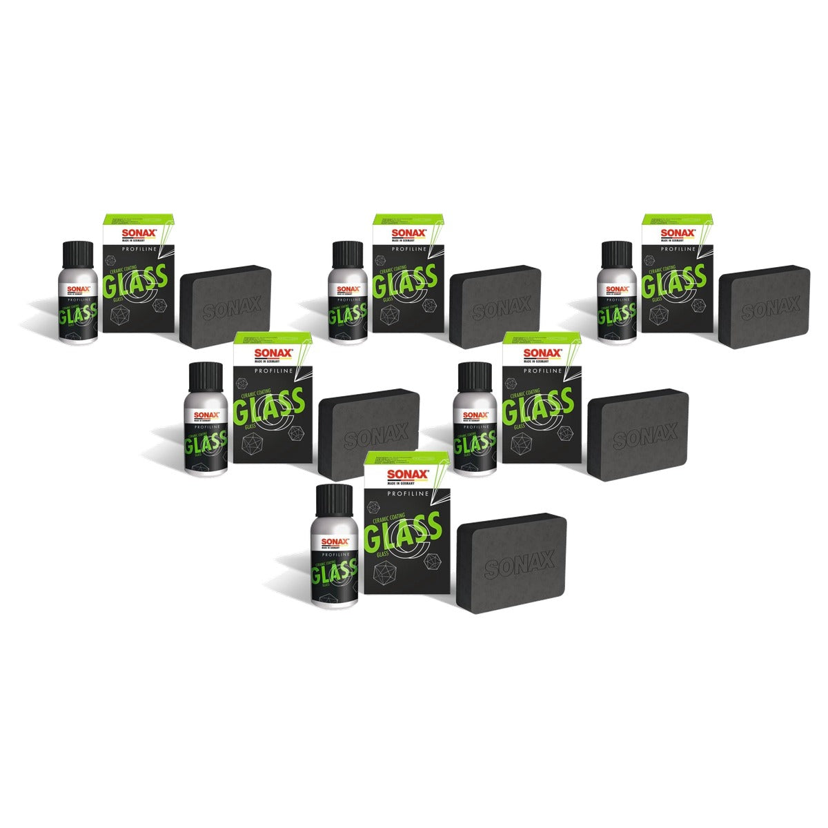 SONAX Profiline CeramicCoating CC Glass 6 x 50 ml - Voordeelverpakking