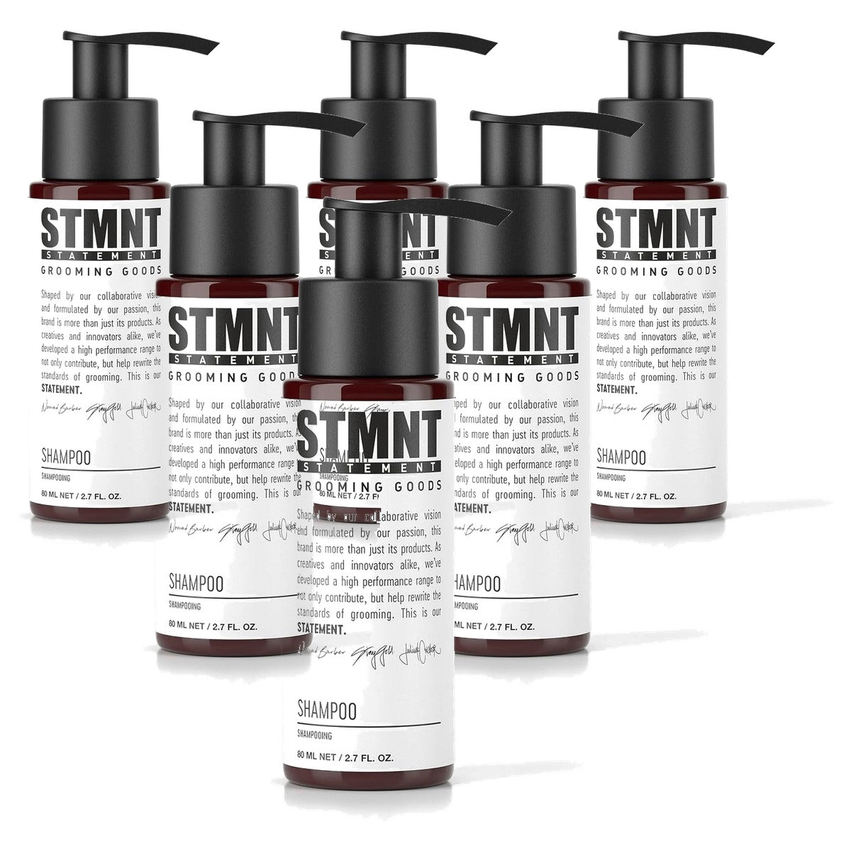 STMNT All-In-One Cleanser met Actieve Kool en Menthol - 6-pack