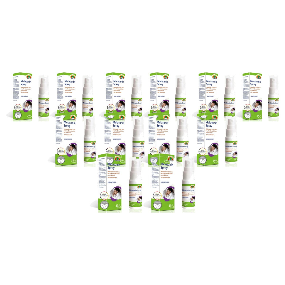 Sunlife Melatoninespray Hoge Dosis 1 x 30 ml Verpakking van 2 - 6-pack