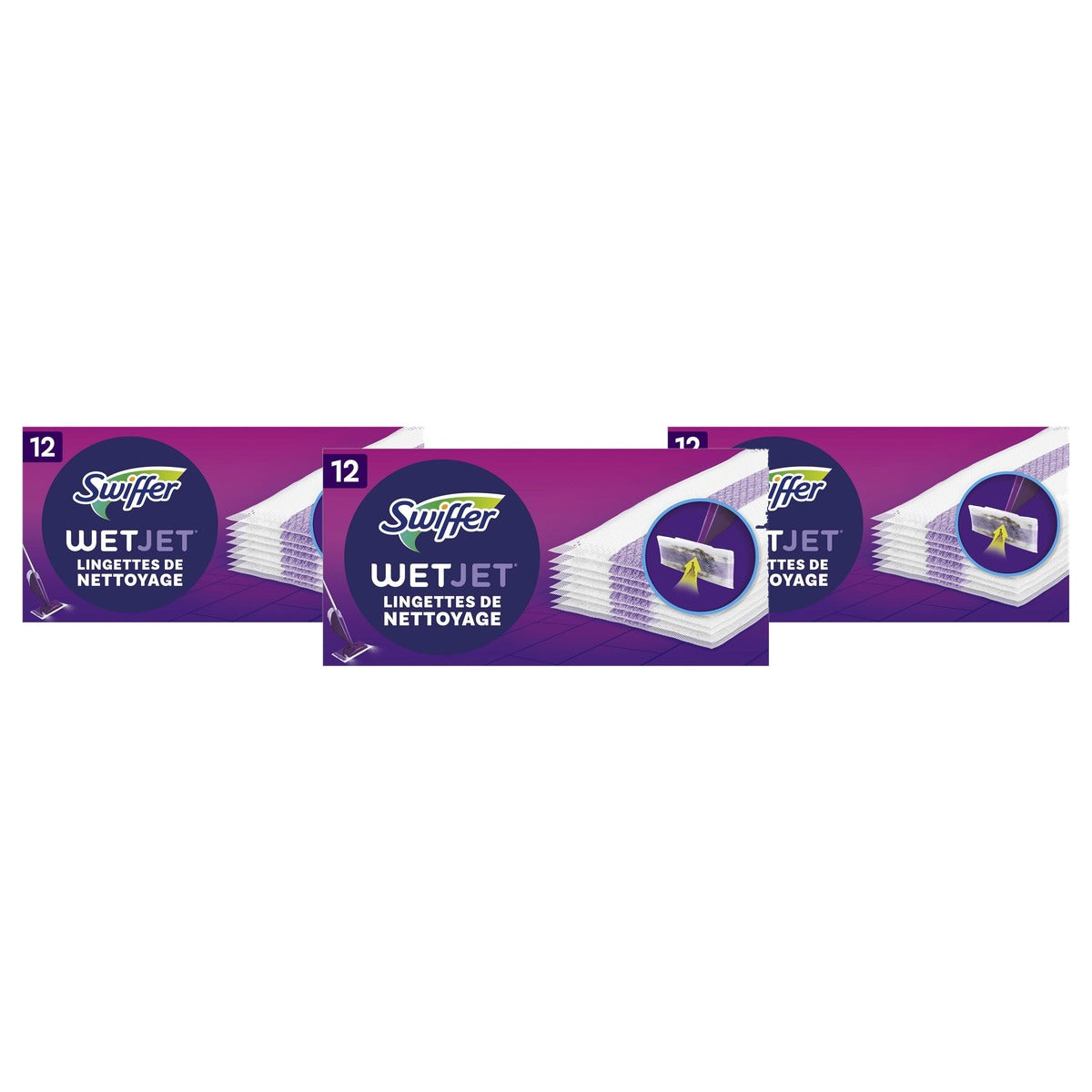 Swiffer WetJet reinigingsdoekjes navulverpakkingen - 3-pack