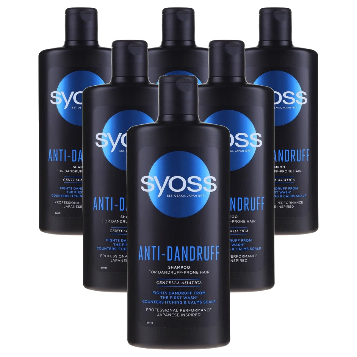 Syoss Anti-Dandruff Shampoo 440 ml - 6 stuks