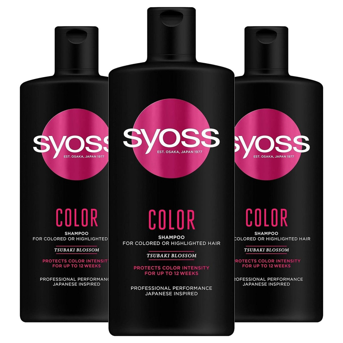 Syoss Color Protect Shampoo 440 ml - 3 stuks