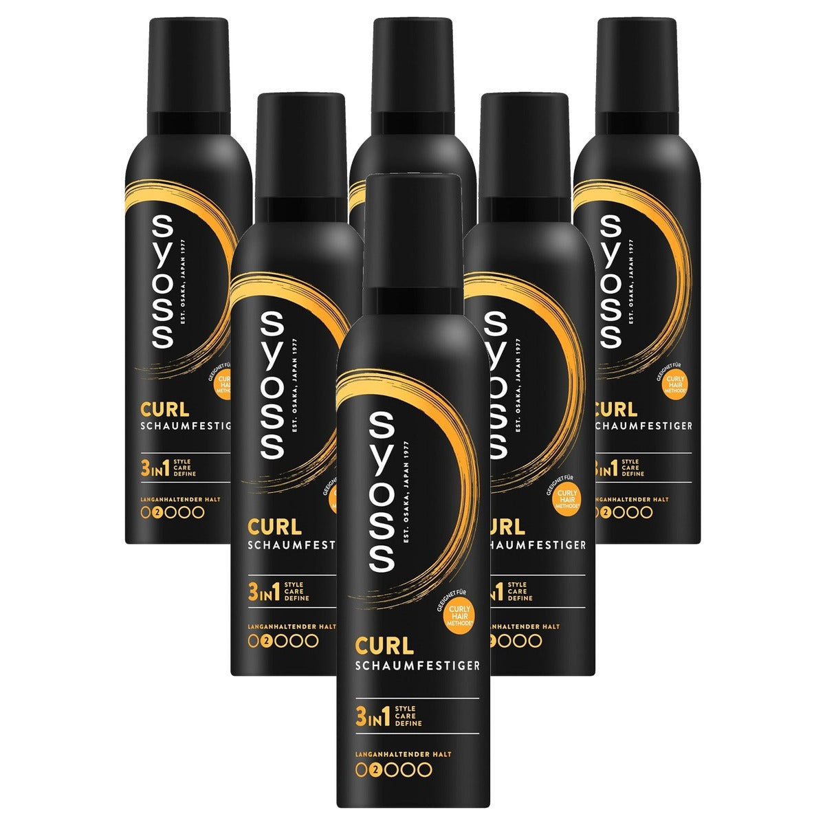 Syoss Curl Schuimvaste 6 x 250 ml - Voordeelverpakking