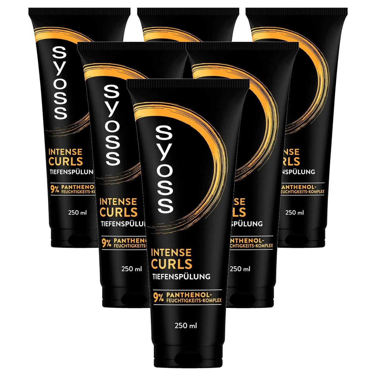 Syoss Dieptespoeling Intense Curls 6 x 250 ml - Voordeelverpakking