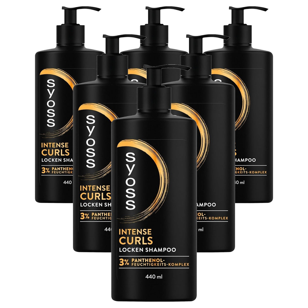 Syoss Intense Curls Shampoo 6 x 440 ml - Voordeelverpakking