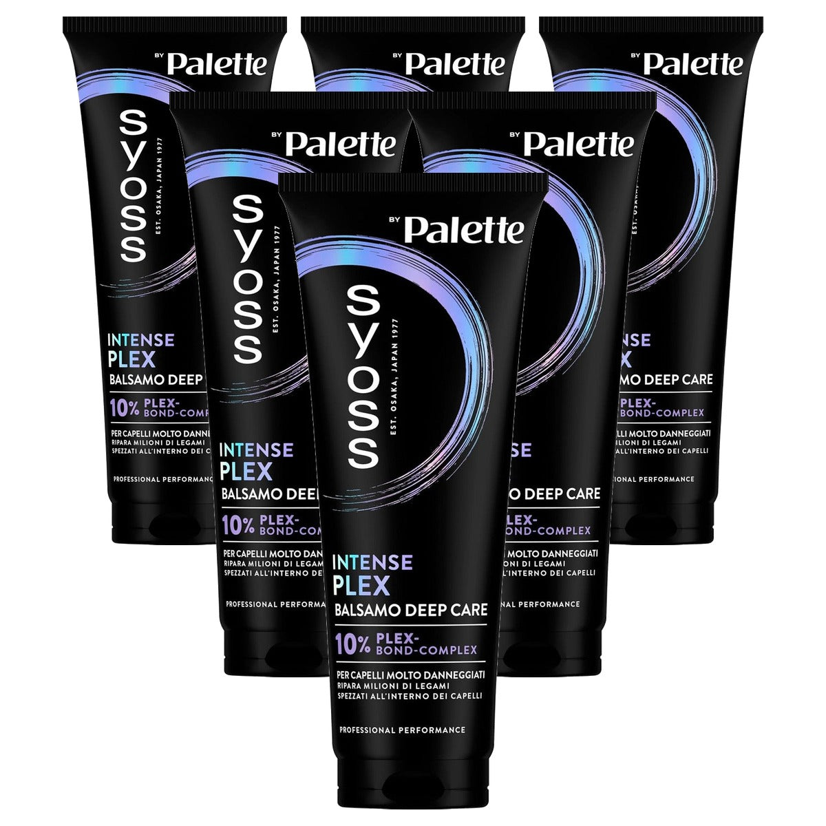 Syoss Intense Plex Deep Care Conditioner 6 x 250 ml - Voordeelverpakking