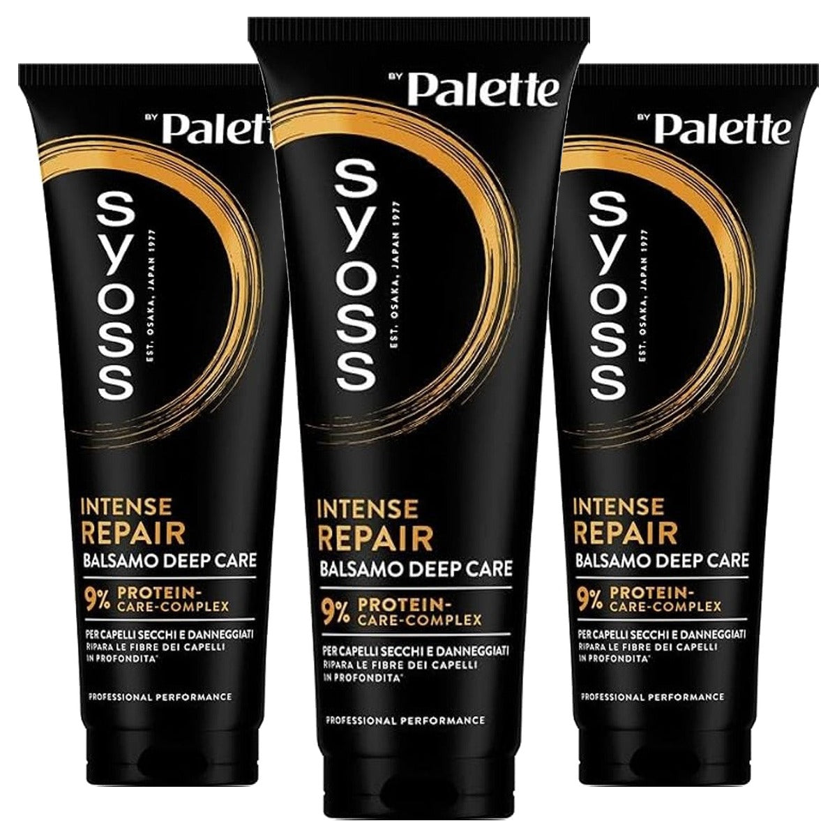 Syoss Intense Repair Deep Care Conditioner 3 x 250 ml - Voordeelverpakking
