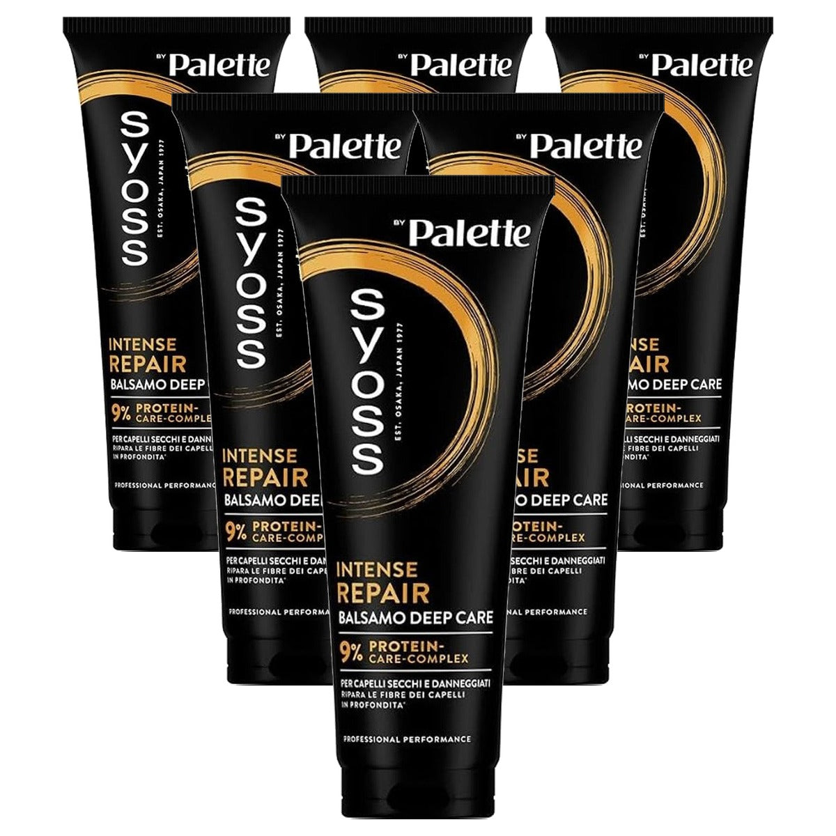 Syoss Intense Repair Deep Care Conditioner 6 x 250 ml - Voordeelverpakking