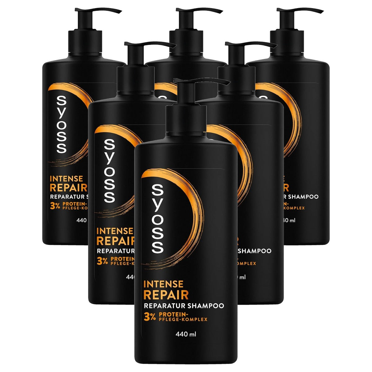 Syoss Intense Repair Shampoo 440 ml - 6 stuks