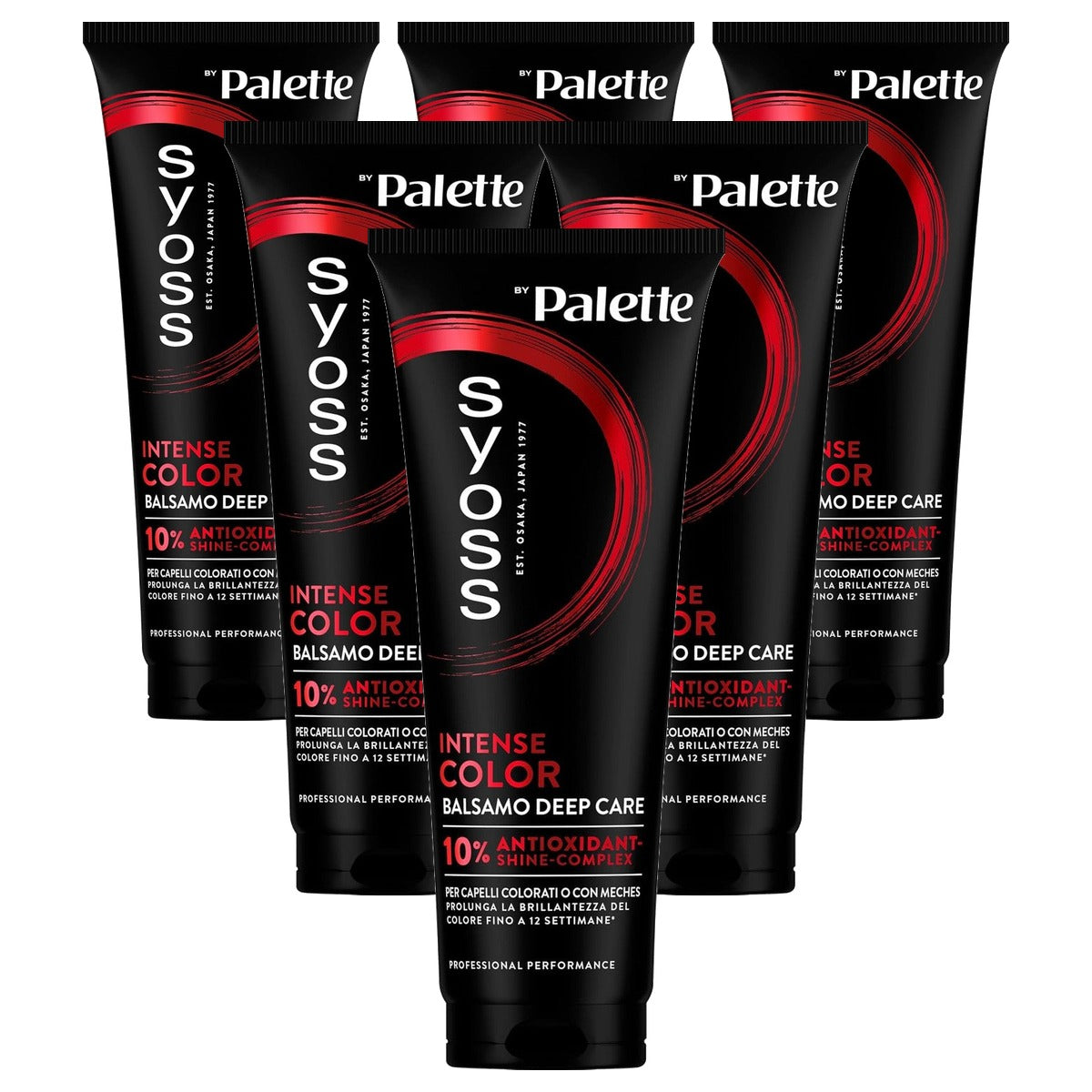 Syoss Palette Intense Color Deep Care Conditioner 6 x 250 ml - Voordeelverpakking