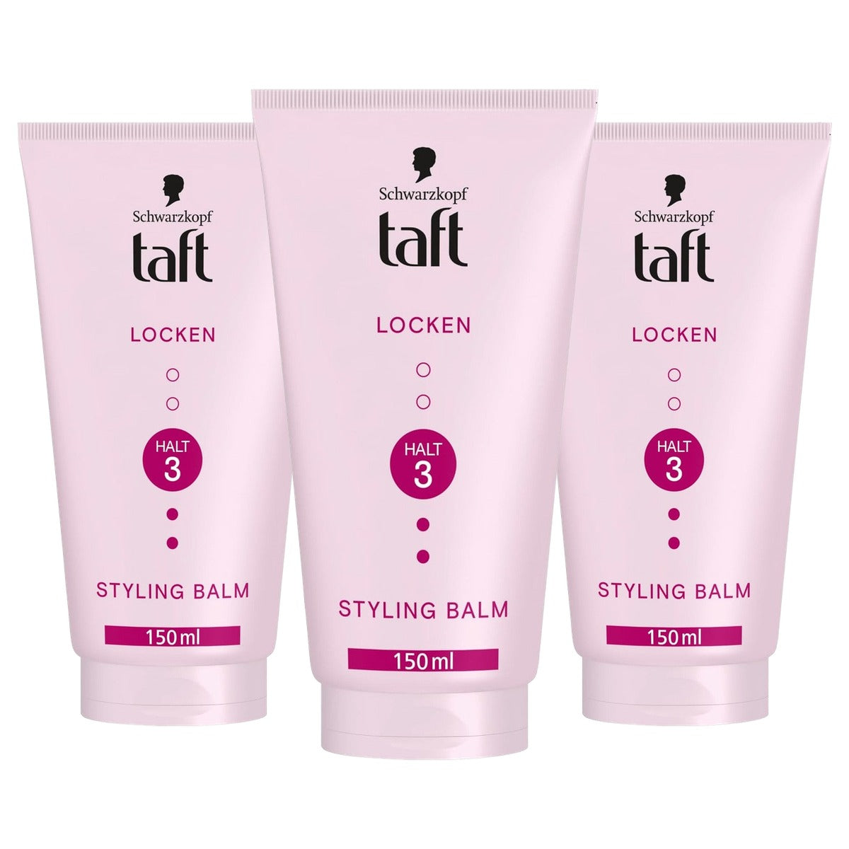 TAFT Balm krullen styling 3 x 150 ml - Voordeelverpakking