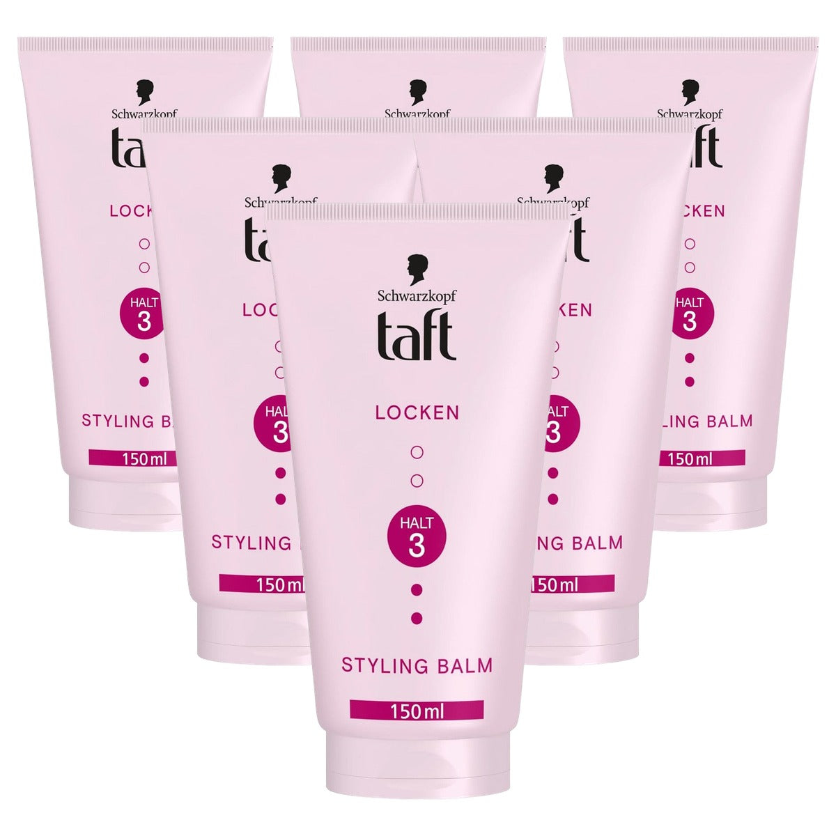 TAFT Balm krullen styling 6 x 150 ml - Voordeelverpakking