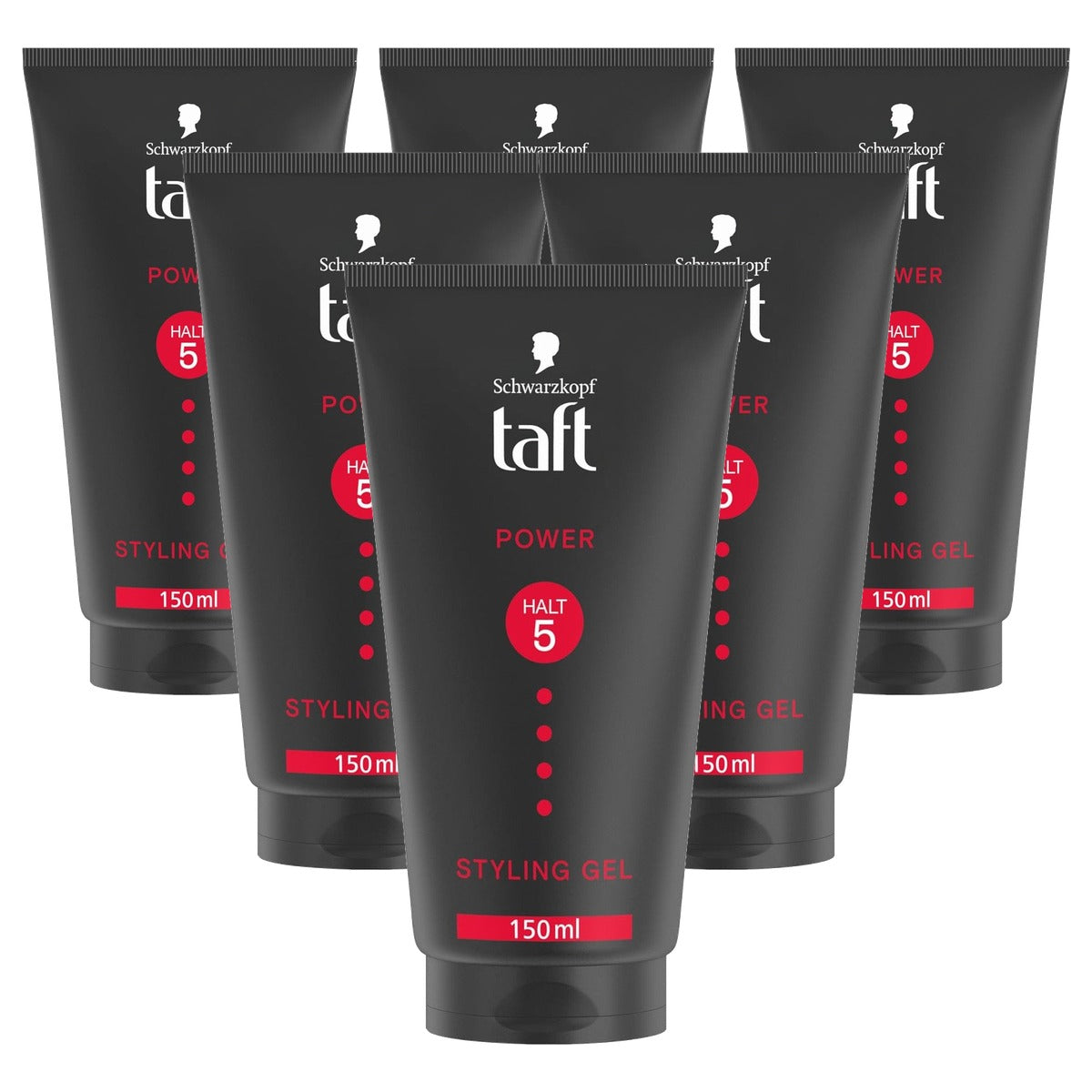 TAFT Gel Power 6 x 150 ml - Voordeelverpakking