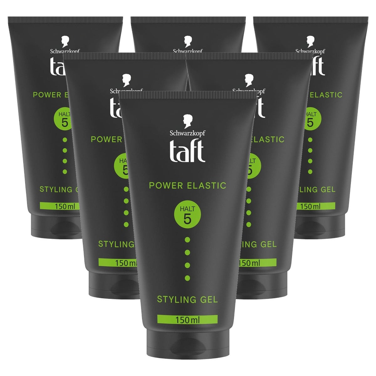 TAFT Gel Power Elastic 6 x 150 ml - Voordeelverpakking