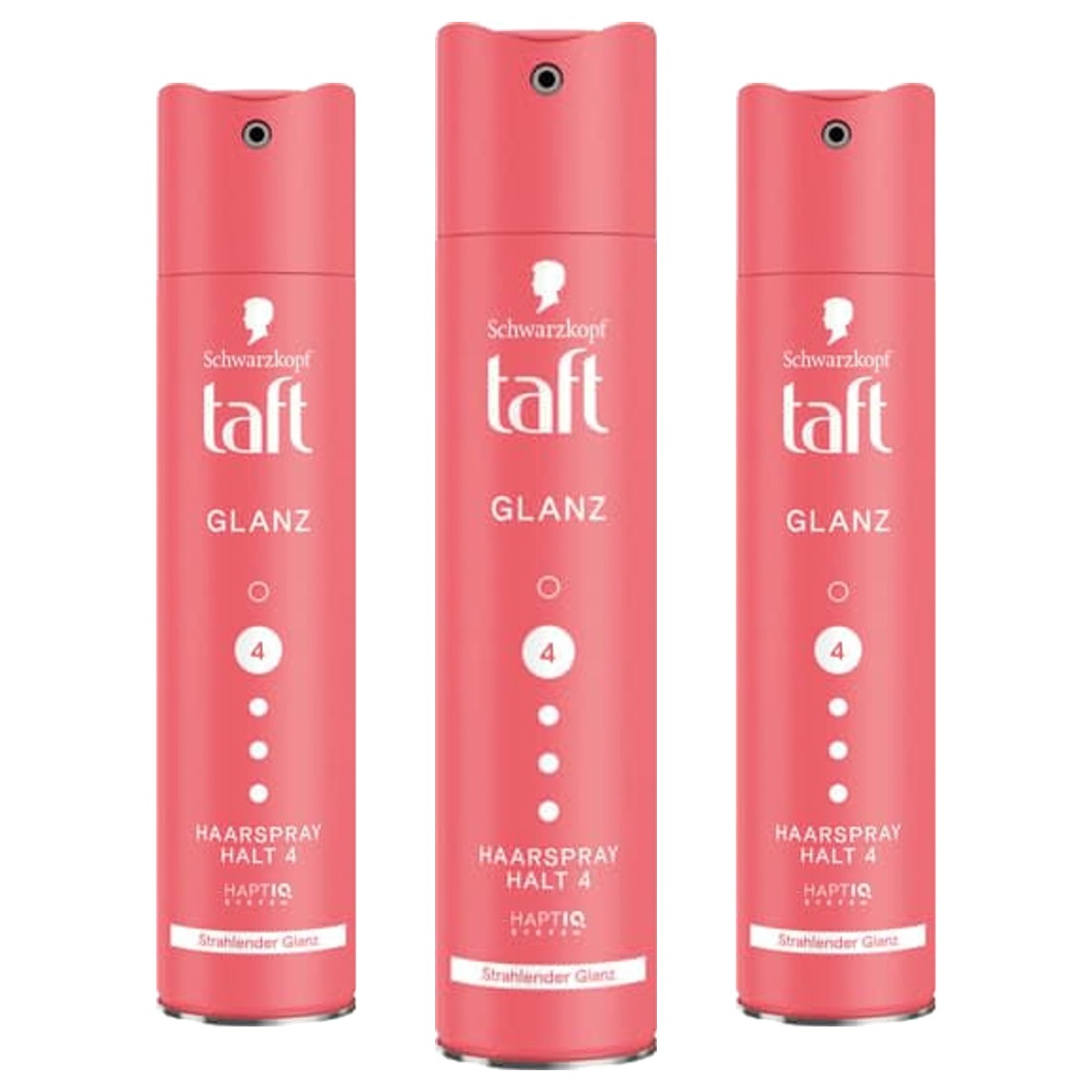 TAFT Haarspray Glans houdgraad 4 3 x 250 ml - Voordeelverpakking