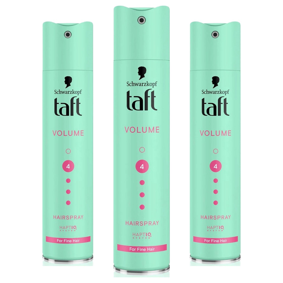 TAFT Haarspray Volume fijn haar houdgraad 4 3 x 0,25 l - Voordeelverpakking