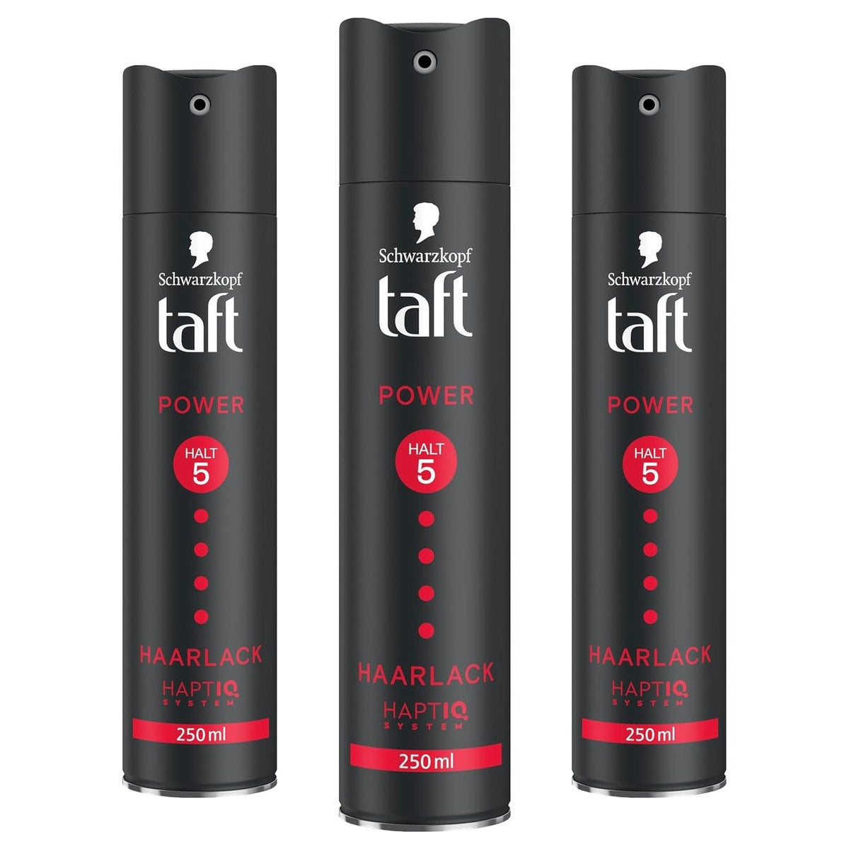 TAFT Power Haarlak houdgraad 5 3 x 250 ml - Voordeelverpakking