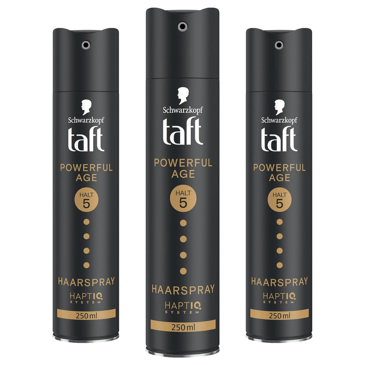 TAFT Powerful Age Haarspray 3 x 250 ml - Voordeelverpakking