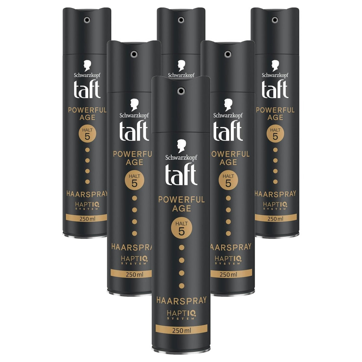 TAFT Powerful Age Haarspray 6 x 250 ml - Voordeelverpakking
