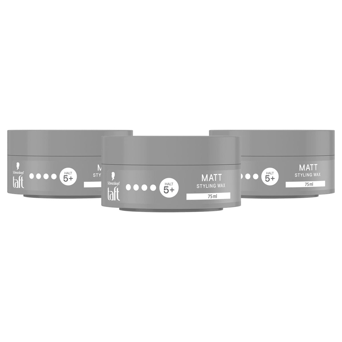 TAFT Styling Wax Matt 3 x 75 ml - Voordeelverpakking