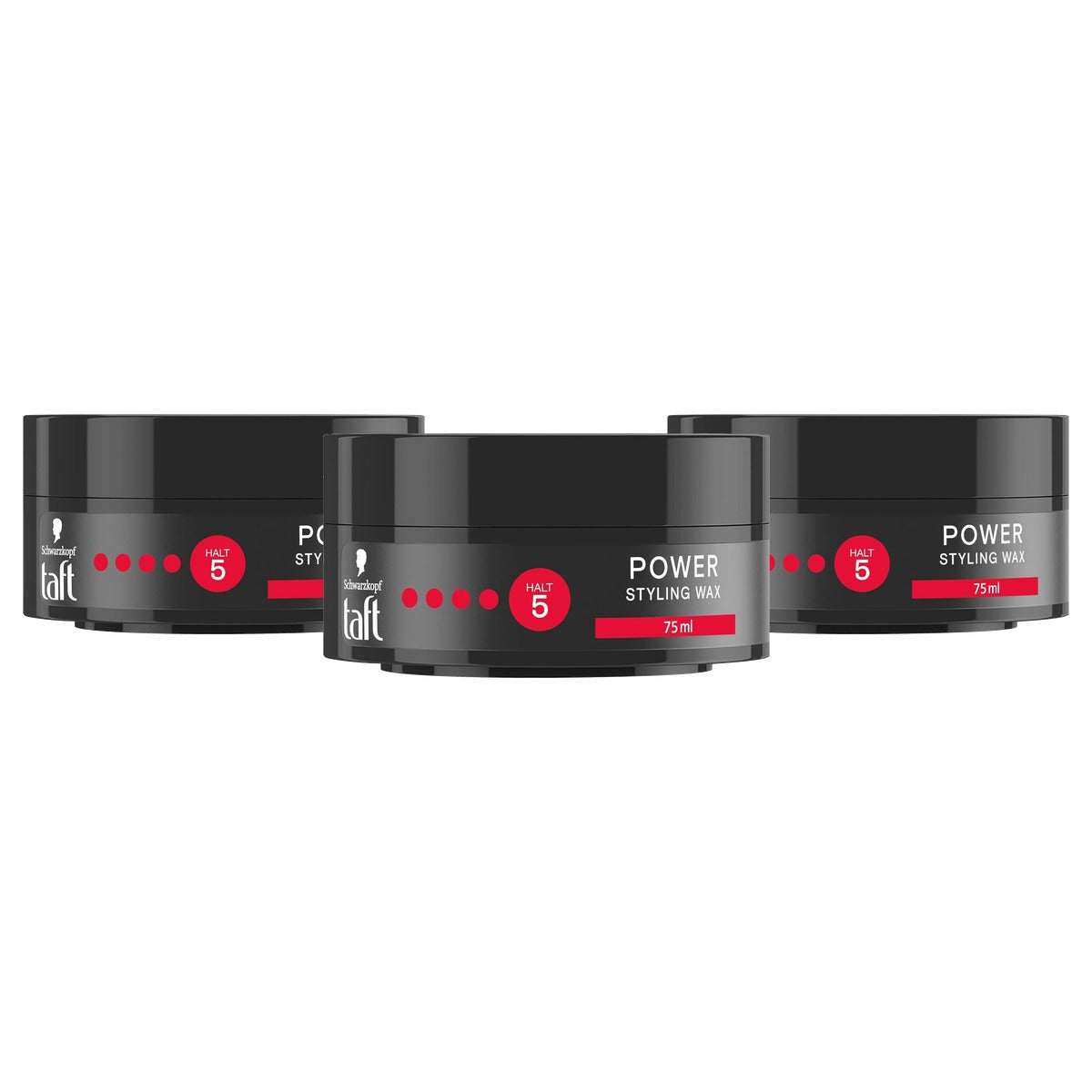 TAFT Styling Wax Power 3 x 75 ml - Voordeelverpakking