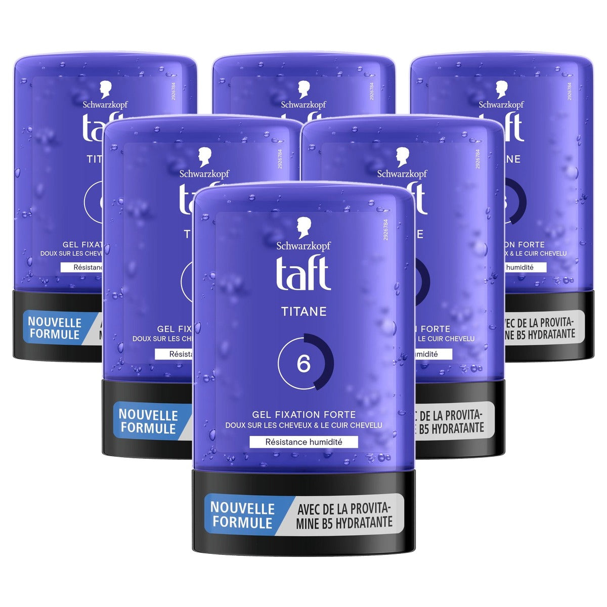 TAFT Titanium Gel 6 x 300 ml - Voordeelverpakking