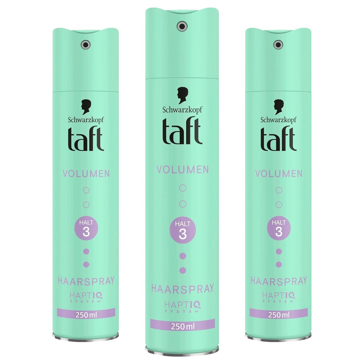 TAFT Volume Haarspray houdgraad 3 3 x 250 ml - Voordeelverpakking
