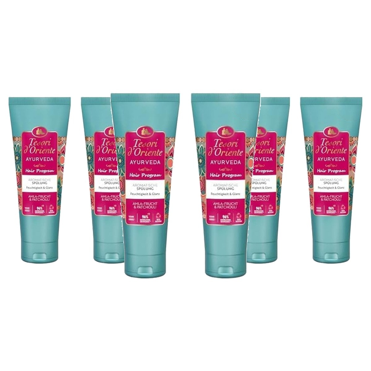 Tesori d'Oriente Ayurveda Hair Program Conditioner 3 x 200 ml - Voordeelverpakking
