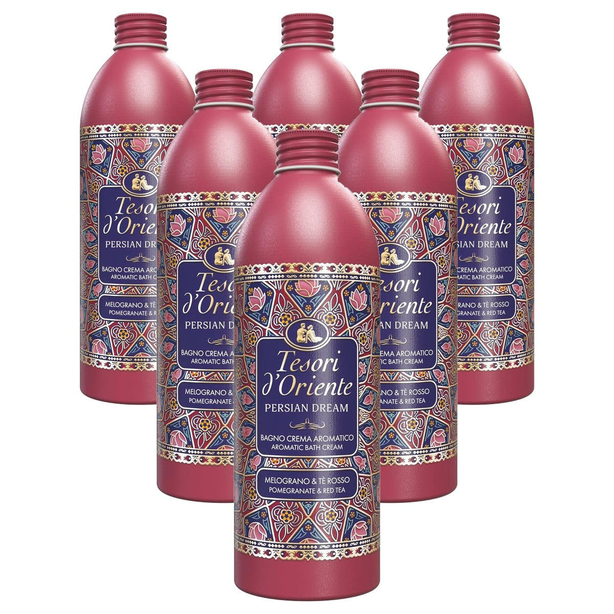 Tesori d'Oriente Crèmebad Persian Dream 6 x 500 ml - Voordeelverpakking