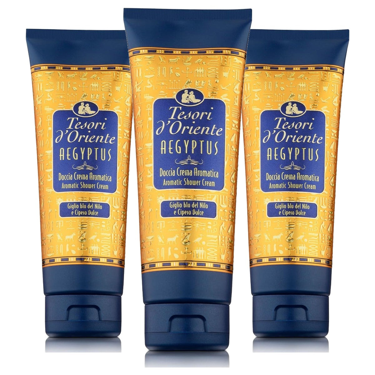 Tesori d'Oriente Douchecrème Egipto 3 x 250 ml - Voordeelverpakking