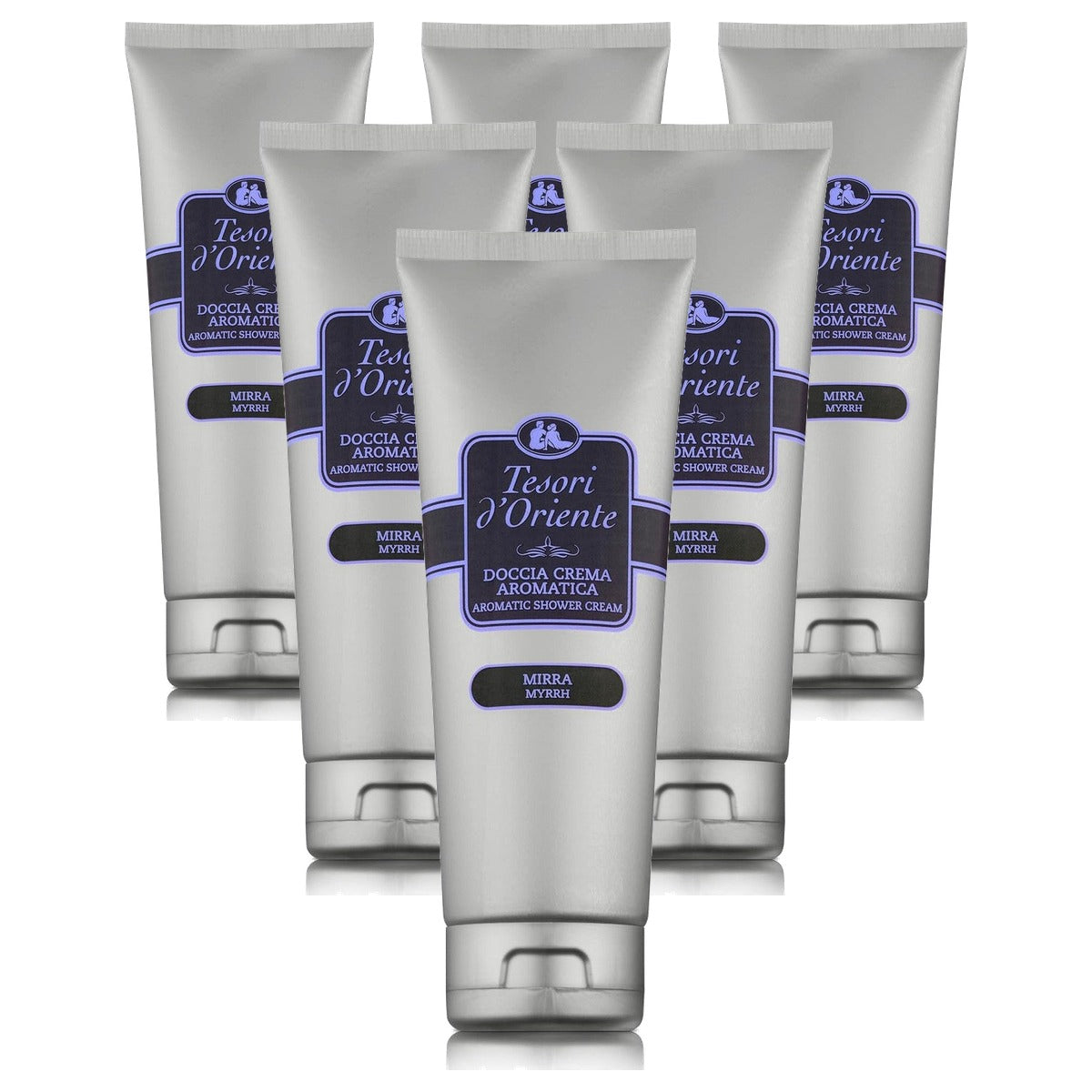Tesori d'Oriente Douchecrème Myrrhe 6 x 250 ml - Voordeelverpakking