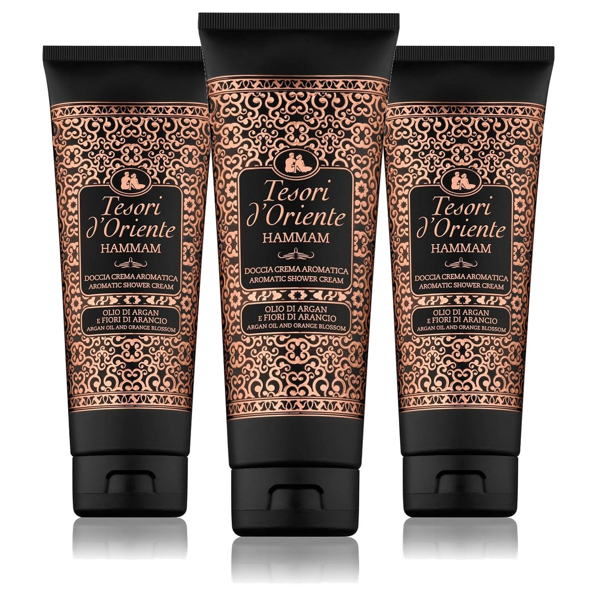 Tesori d'Oriente Hammam Douchecrème 3 x 250 ml - Voordeelverpakking