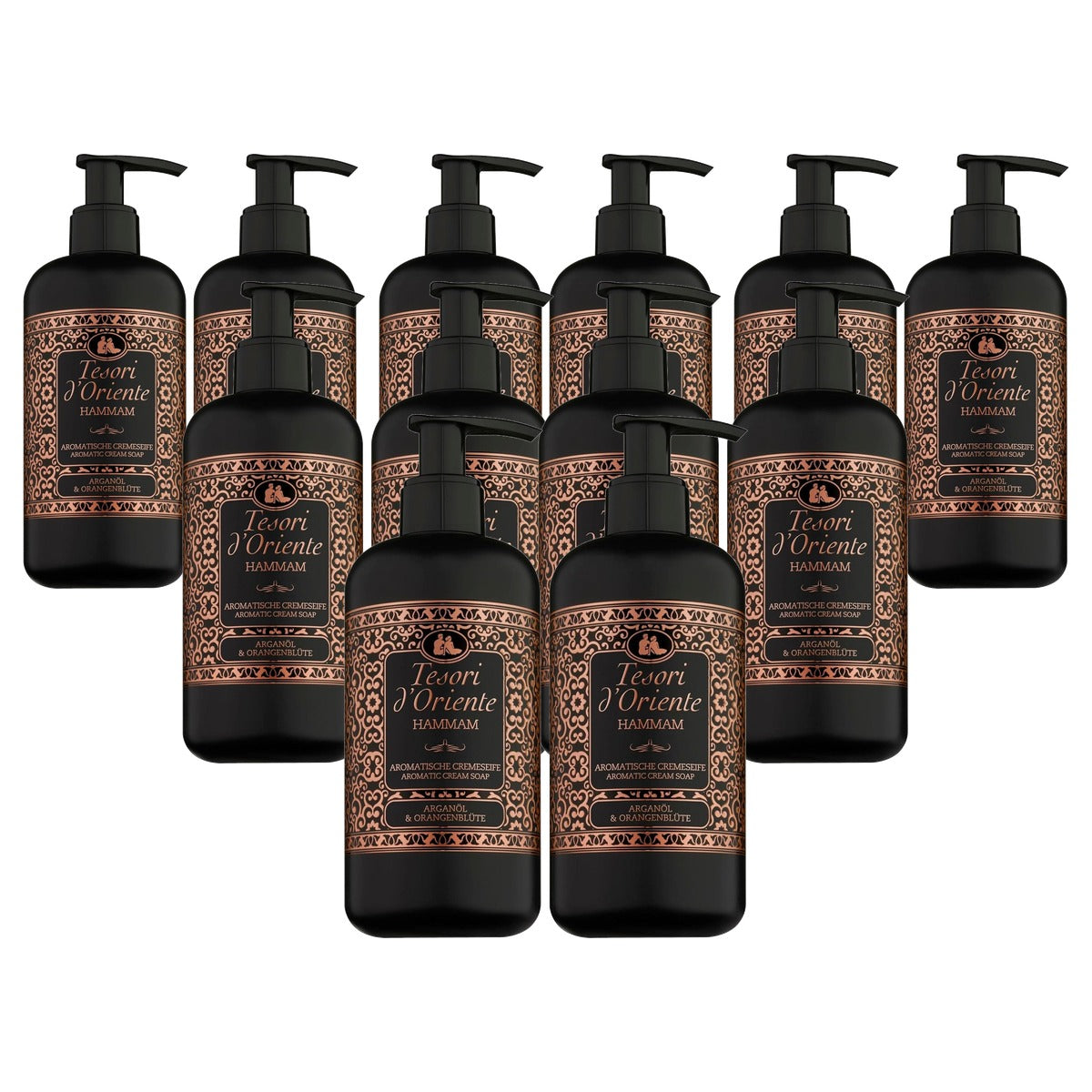 Tesori d'Oriente Hammam Vloeibare Zeep 6 x 300 ml - Voordeelverpakking