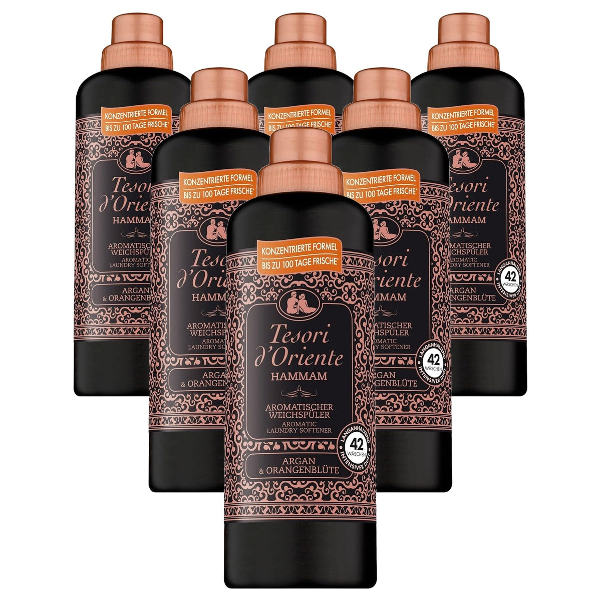 Tesori d'Oriente Hammam Wasverzachter 6 x 760 ml - Voordeelverpakking