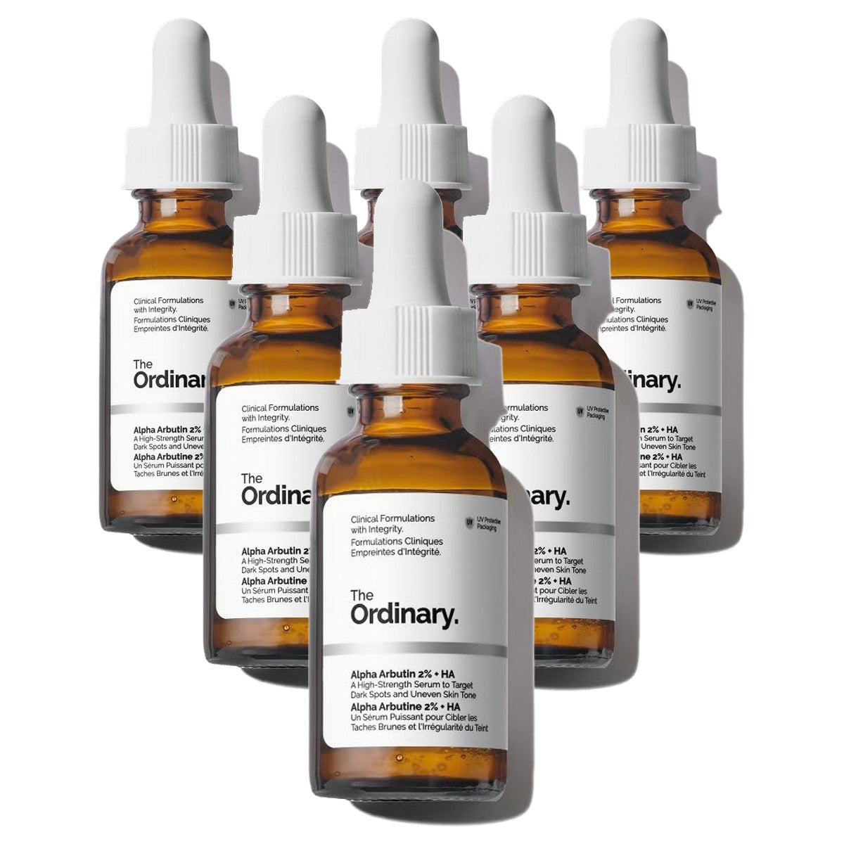 The Ordinary Alpha Arbutin 2% + HA Serum - 6-pack
