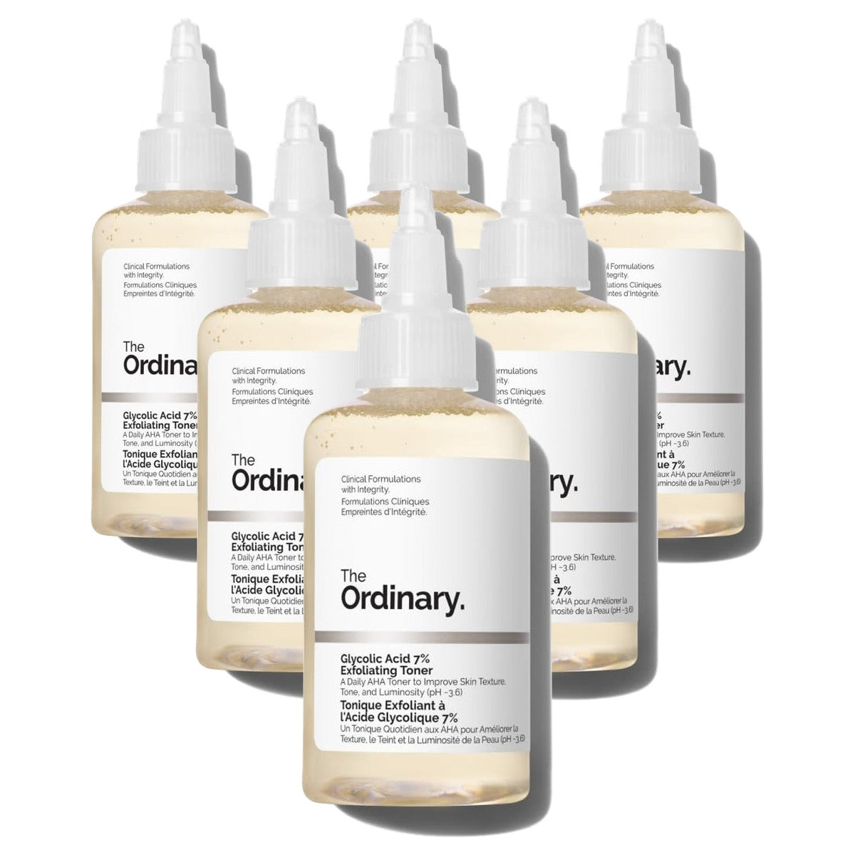 The Ordinary Glycolic Acid 7% Exfoliating Toner - 6-pack