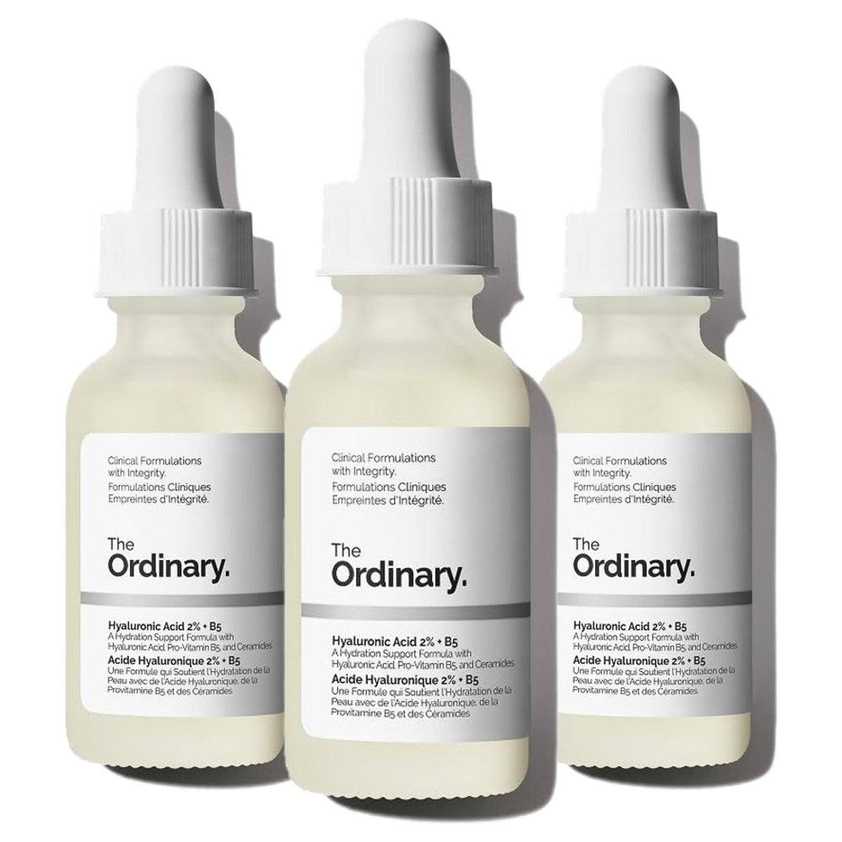 The Ordinary Hyaluronzuur 2% + B5 Hydratatieserum 30 ml - 3-pack