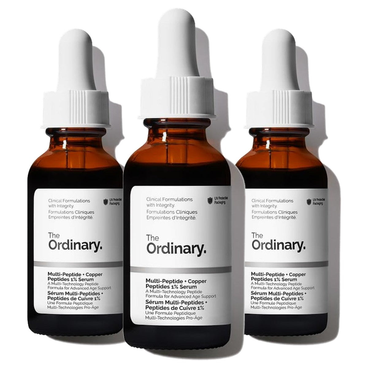 The Ordinary Multi-peptiden + Koper Peptides 1% Serum 30 ml - 3-pack